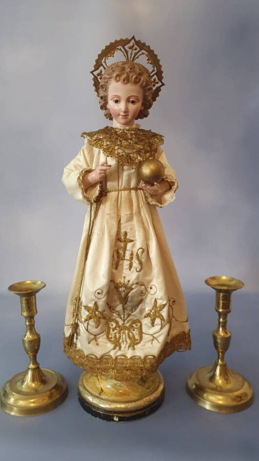Niño Jesús cap i pota